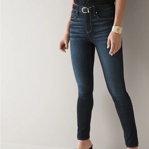 White House Black Market Dark Indigo Skinny Jeans